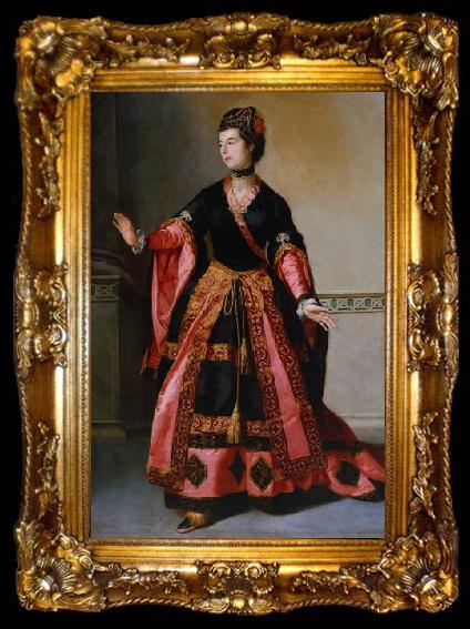 framed  Tilly Kettle The Orphan of China, ta009-2